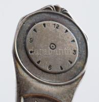 Ezüst (Ag) kanál, jelzett, nettó 25,2g