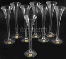 Kristályüveg kínáló, hibátlan, d: 27 cm