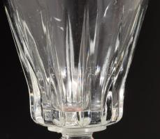 Kristályüveg kínáló, hibátlan, d: 27 cm