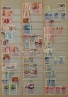 Oroszország + Szovjetunió sok példányos tartalmas előrendező, több ezer bélyeg a kezdetektől kb 1960...