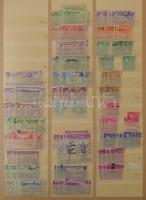 USA tartalmas rendező, több ezer bélyeg a klasszikusoktól 1969-ig, 2 db könyvkötészeti berakóban