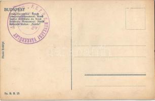 Budapest V. Szabadság tér, Irredenta szobor: Észak. Photo Erdélyi + "F.E.F.H.E. Munkácsi Várker...