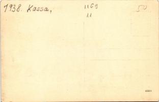 1938 Kassa, Kosice; hölgyek katonai egyenruhában, ünnepség / ladies in uniform. photo (EK)