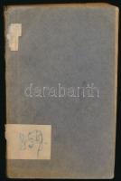 Hory Béla: Vidám perczek. Beszélyek és rajzok. Kolozsvár, 1902. Ellenzék ny. 255+(2)p. Amatőr papírb...