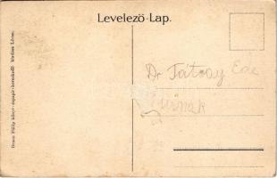 Lőcse, Levoca; Város székháza a Szent Jakab templommal. Braun Fülöp kiadása / town hall with church ...