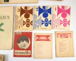 Vegyes kotta tétel, összesen 22 db