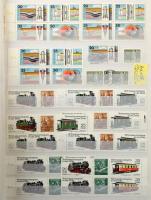 NDK 1980-1984 több példányos tétel összefüggésekkel, blokkokkal, kisívekkel, tartalmas anyag, megpak...