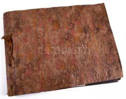 Régi fotóalbum 169 db fotóval, családi képek, buszok, teherautók