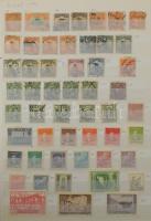 Kína, Korea, Japán néhány száz bélyeg 8 fehér lapos A4-es berakó 6 oldalán