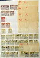 Több ezer Turul bélyeg 30 fehér lapos és 8 fekete lapos A4-es berakóban