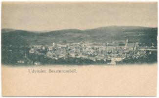 Beszterce, Bistritz, Bistrita; látkép / general view (vágott / cut)