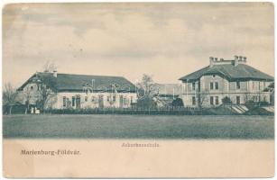 1913 Barcaföldvár, Földvár, Marienburg, Feldioara; Ackerbauschule / Mezőgazdasági iskola. Stenner és fia kiadása / agricultural school (EM)
