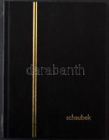 16 lapos közepes Schaubek berakó, benne 9 oldalon Mese és Állat motívum sorok, blokkok, közte 3 Walt...