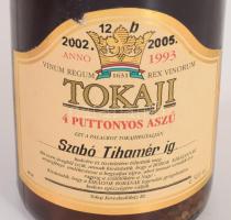 2005 Tokaji aszú, 4 puttonyos, Tokaj Kereskedőház, 0,5l, bontatlan