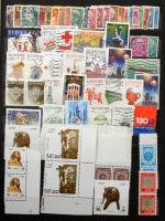 Vegyes érdekes külföldi tétel, több mint 800 bélyeg 8 lapos Philux A4-es berakóban