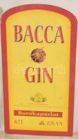 Bacca Gin borókapárlat, 0,7l, 37,5%, bontatlan
