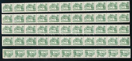 1961 Közlekedés automata 20f, 5 db 11-es csík (10.000)