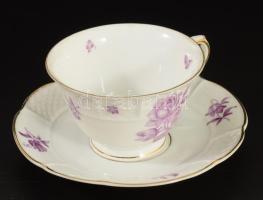 Rosenthal antik 11 darab csésze 9 darab alátéttel, jelzett, d: 14,5 cm