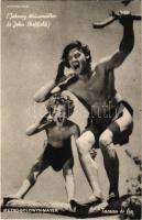 1940 Johnny Weissmüller és John Sheffield: Tarzan és fia. Metro-Goldwyn-Mayer + "Tündér Mozgó Újpest" (non PC)