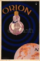 Orion villanykörte reklámja. Bruchsteiner és Fia / Hungarian light bulb advertisement (non PC)