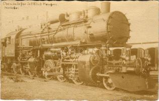 Gőzmozdony / locomotive. photo + "Gőzmozdony Szaklap, Lokomotive Zeitung"