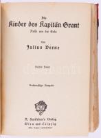 Verne, Jules: Die Kinder des Kapitän Grant I-III. Wien und Leipzig, A. Hartleben's Verlag. [Egy...