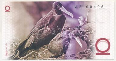 Redonda-szigetek 2019. 10P fantázia bankjegy T:UNC
Redonda Islands 2019. 10 Pounds fantasy banknote...