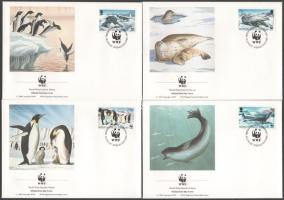 Brit Antarktisz 1992 (4 db)