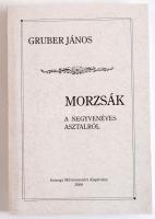 Gruber János: Morzsák a negyvenéves asztalról. Roboz István előszavával.
Kaposvár, 2008, Somogy Műv...