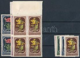 1951 Virág (II.) 5 db sor (11.000)