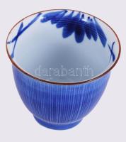 Shuhoe 5 személyes japán teáscsésze készlet, jelzett, hibátlan, m:7 cm