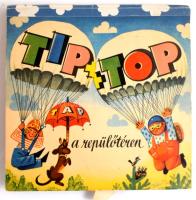 Vojtech Kubasta: TipTop a repülőtéren. Prága, 1965. Kihajtható, térbeli mesekönyv. Kis sérüléssel, j...