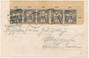 1903 Temesújfalu, Temesvár-Újfalu, Neudorf; Templom utca, templom belső. Heimann Zsigmond kiadása (L...