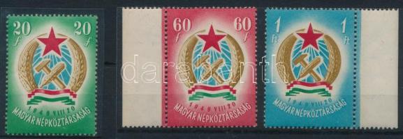 1949 Alkotmány sor makkos vízjellel (28.000)