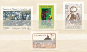 1983 4 db klf vágott eseménybélyeg (5.100)