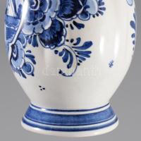 Delft váza. Jelzett, m: 14,5 cm
