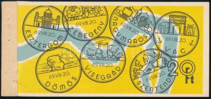 1969 5 db Dunakanyar bélyegfüzet (10.000)