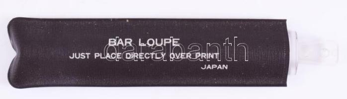 Műanyag nagyító, h: 18 cm