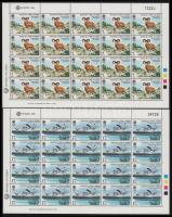 1986 Europa CEPT Mi 748-749 teljes ív