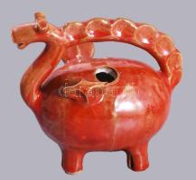 Andresz János: Sárkány. Jelzett, hibátlan, 15x14 cm