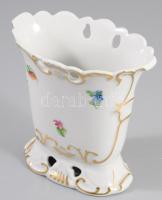 Herendi váza, 2. oszt., jelzett, m: 11,5 cm