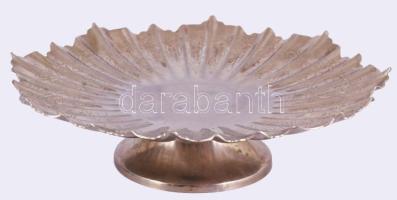 Fém talpas kínáló, d: 21 cm