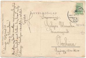 1909 Belényes, Beius; Állami polgári leányiskola, Erzsébet tér, Görögkatolikus templom, Matits Feren...