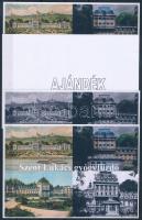 2023/07 Szent Lukács gyógyfürdő 4 darabos emlékív garnitúra (30.000)