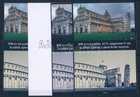 2023/09 Pisai ferde torony 4 darabos emlékív garnitúra (30.000)