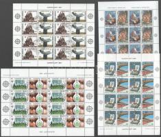 1986-1989 4 klf Europa CEPT kisív