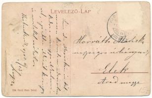 1913 Kisbecskerek, Becicherecu Mic, Kleinbetschkerek; községháza, vasútállomás, Terézia malom, szerb...