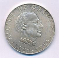 1972. "Harmadik Európa-tallér / Alcide de Gasperi 1881-1954" kétoldalas Ag emlékérem (25.6...
