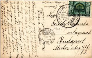 1940 Szilágysomlyó, Simleu Silvaniei; ház udvara / house, courtyard. photo + "1940 Szilágysomly...