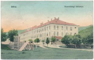 Déva, Honvédségi laktanya / K.u.k. military barracks (lyuk / pinhole)